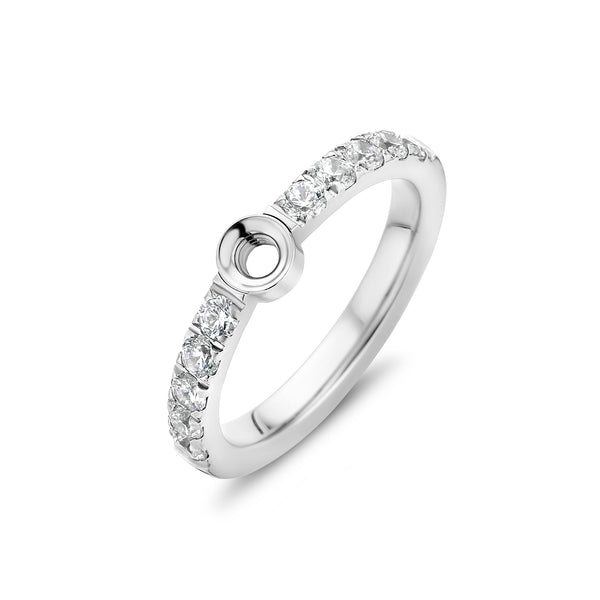 Tracy Silver Ring Base 3mm