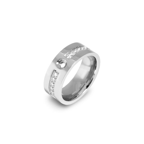 Melano Tatum Silver Ring Base 8mm