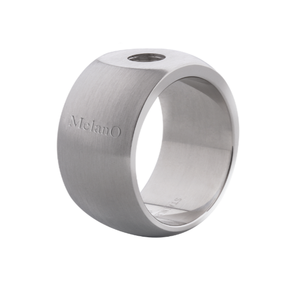 Sturdy ring base | 10mm Matt | Silver